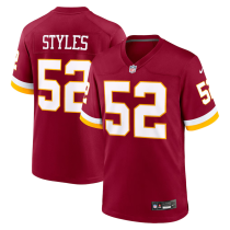 Men's Washington Commanders #52 Sonny Styles Burgundy 2026 Hail Raiser Alternate Vapor Limited Jersey