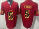 Men's San Francisco 49ers #5 Mike Evans Red “Rivalries” Vapor Limited Jersey