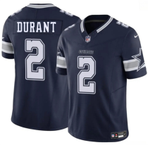 Men's Dallas Cowboys #2 Cobie Durant Navy 2026 F.U.S.E Vapor Untouchable Limited Stitched Jersey