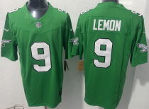 Men's Philadelphia Eagles #9 Makai Lemon Kelly Green 2026 Draft F.U.S.E. Vapor Untouchable Limited Jersey