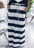 Printed Stripes Two Piece Set AIL-088