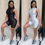Fashion Short Sleeve Romper CHY-1060