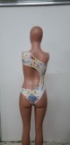 Snake Skin Print Bodysuit And Pants 2 Piece Sets CHY-1216