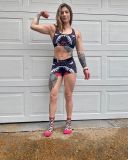 Casual Letter Tank Tops Shorts Two Piece Sets OD-8344