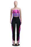Sexy Tassel Tube Top Long Pants Two Piece Suits YS-8530