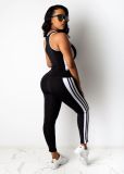 Casual Sportswear Tank Top+Coat+Pants 3 Piece Suits SFY-154