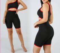 Sexy Single Strap Bodycon Playsuit XYF-9024