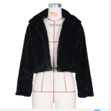 Winter Warm Full Sleeve Soft Fur Coat ZSD-0326