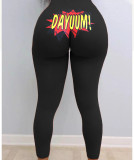 Sexy Printed Legging Pencil Pants SHD-9455