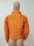 Plus Size Winter Warm Full Sleeve Zipper Coat LSD-9030