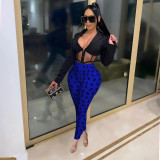 Sexy High Waist Dollar Print Skinny Pants SFY-170
