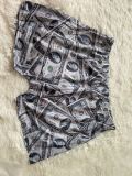 Plus Size Sexy Printed Bodycon Mini Shorts LUO-3089