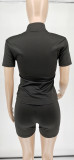 Simple Casual Solid Color Fashion  Two Piece Sets WSYF-5861