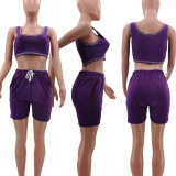 Casual Sports Tank Top Shorts 2 Piece Sets TK-6172