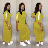 Plus Size Fashion Casual Dress YS-8221