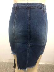 Plus Size Fashion Irregular Bag Hip Skirt HSF-2415