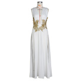 Sexy Fashion High Slit Party Evening Long Dress ZSD-0393