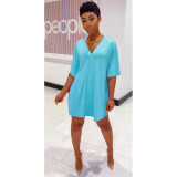 Bat Sleeve Two Piece Short Set ASL-6235