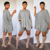 Bat Sleeve Two Piece Short Set ASL-6235