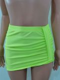 Fashion Sexy Spring And Summer Bikini Halterneck Swimwear Three Piece Set AL-200