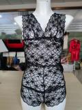 Sexy Lace Deep V One-piece Lingerie YQ-S131