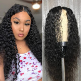 Women Centre Parting Wave Curly Hair Wigs ZHJF-11
