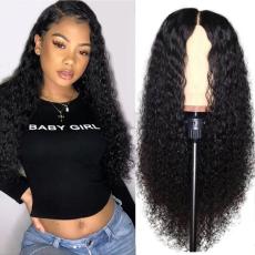 Women Centre Parting Wave Curly Hair Wigs ZHJF-11