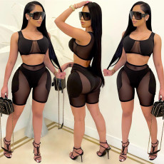 Sexy Tank Top And Shorts Two Piece Sets BY-5142