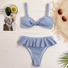 Sexy Ruffled Swimsuit  Two Piece Sets CSYZ-B237