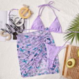 Summer Swimsuit Sexy Beach Bikini Three Piece Set CSYZ-B212W