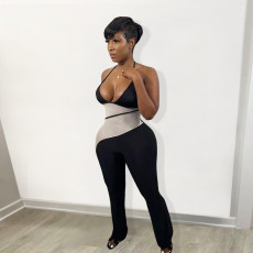 Sexy Halter Backless Skinny Jumpsuit OD-8480
