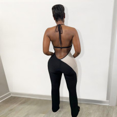 Sexy Halter Backless Skinny Jumpsuit OD-8480