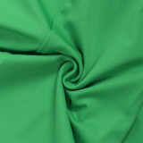 Green Sleeveless Pleated Mini Skirt 2 Piece Sets NY-10190