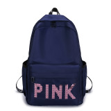 Pink Letter Backpack Sequin Laser Student Bag GBRF-92145
