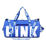 PINK Letter Travel Sports Portable Shoulder Storage Bag GBRF-882