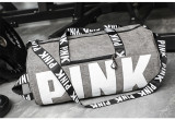 PINK Letter Travel Sports Portable Shoulder Storage Bag GBRF-882