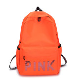 Pink Letter Backpack Sequin Laser Student Bag GBRF-92145