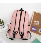 Pink Letter Backpack Sequin Laser Student Bag GBRF-92145