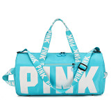 PINK Letter Travel Sports Portable Shoulder Storage Bag GBRF-882