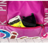 PINK Letter Travel Fitness Portable Shoulder Storage Bag GBRF-174