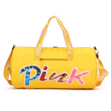 PINK Letter Travel Fitness Portable Shoulder Storage Bag GBRF-174