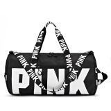 PINK Letter Travel Sports Portable Shoulder Storage Bag GBRF-882