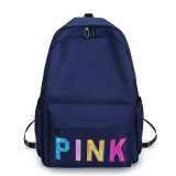 Pink Letter Backpack Sequin Laser Student Bag GBRF-92145