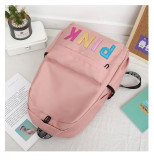 Pink Letter Backpack Sequin Laser Student Bag GBRF-92145