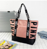 Pink Letter Travel Business Trip Storage Bag GBRF-170