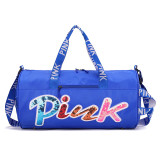 PINK Letter Travel Fitness Portable Shoulder Storage Bag GBRF-174