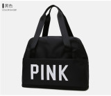 PINK Letter Print Dry and Wet Separation Extend Bag GBRF-244