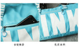PINK Letter Travel Sports Portable Shoulder Storage Bag GBRF-882