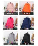 Pink Letter Backpack Sequin Laser Student Bag GBRF-92145