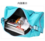 PINK Letter Fitness Travel Dry Wet Separation Shoes Storage Bag GBRF-882Upgrade